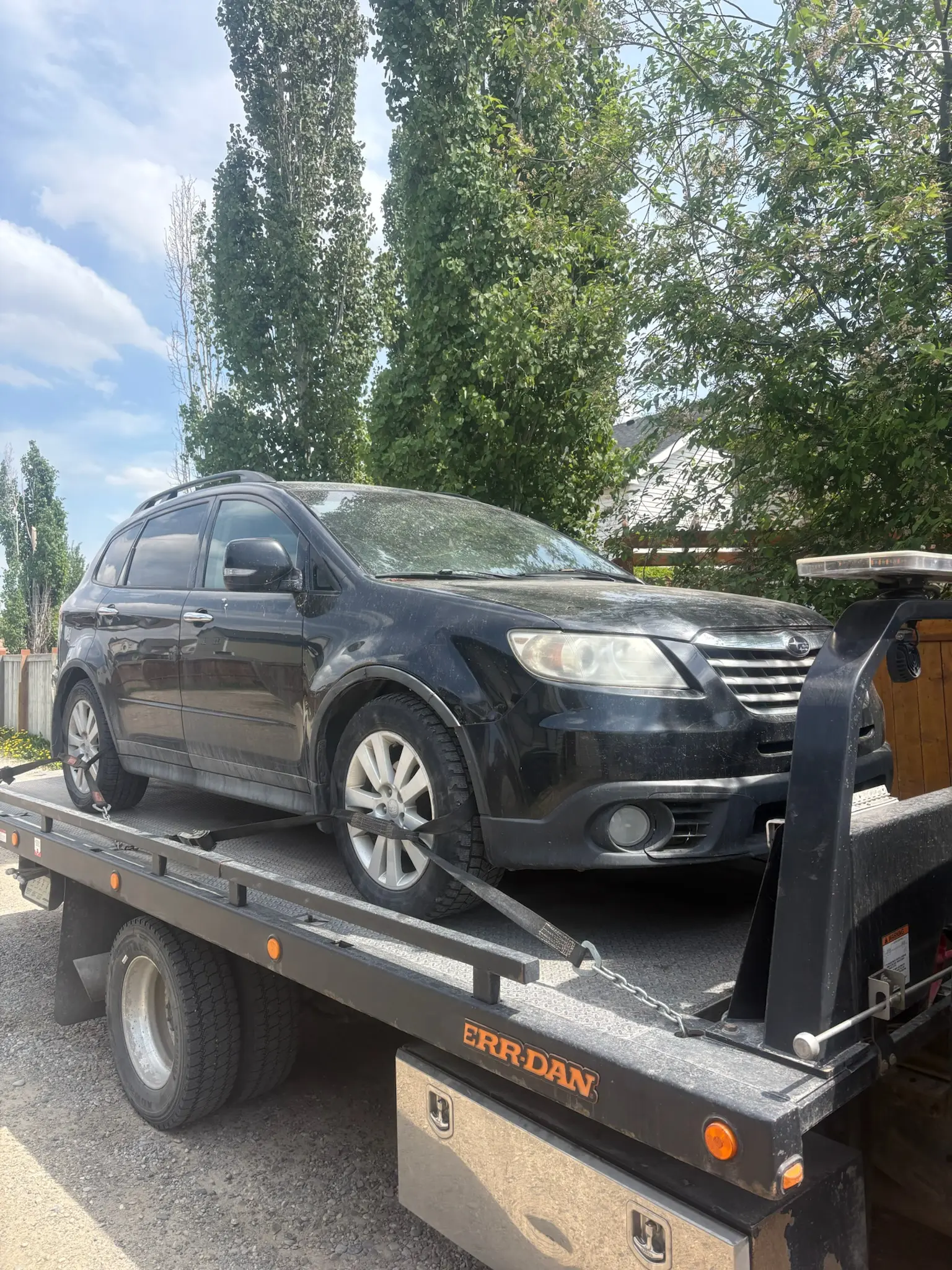 Bill of sale completed at pickup in Banff